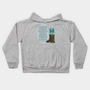 John Keats Bower of Hyacinth and Musk Kids Hoodie